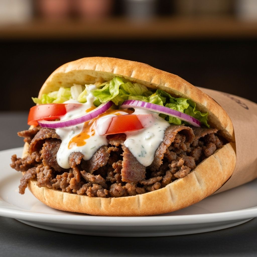 Döner im Fladenbrot