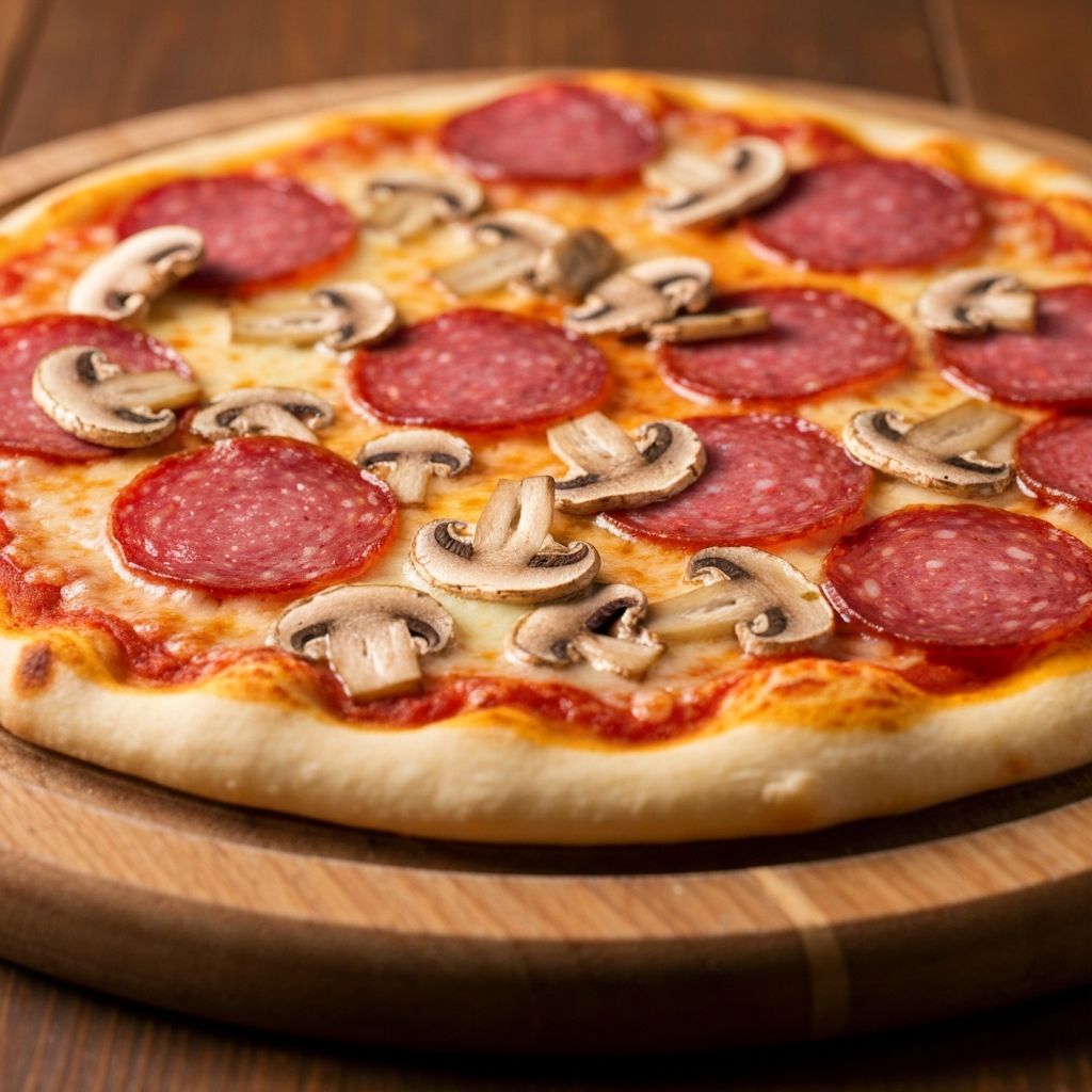 Pizza Salami Champignons